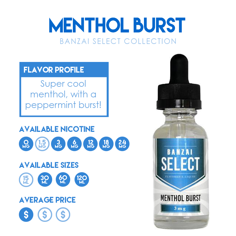 Featured Flavor - Menthol Burst