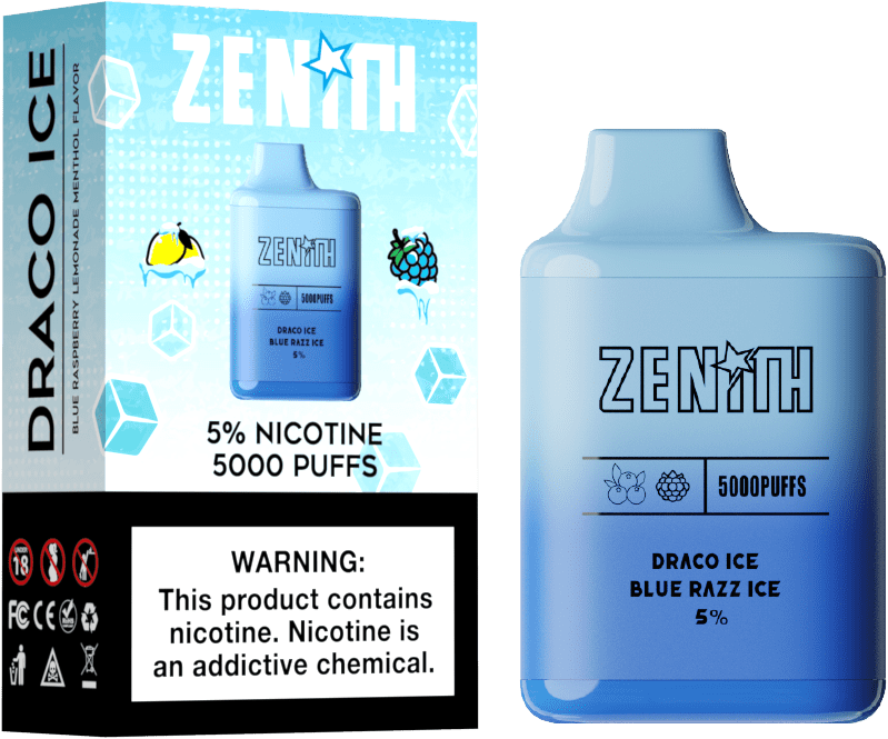Zenith 5K Disposable 10 Pack - US Vape Co Wholesale