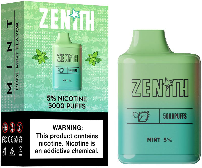 Zenith 5K Disposable 10 Pack - US Vape Co Wholesale